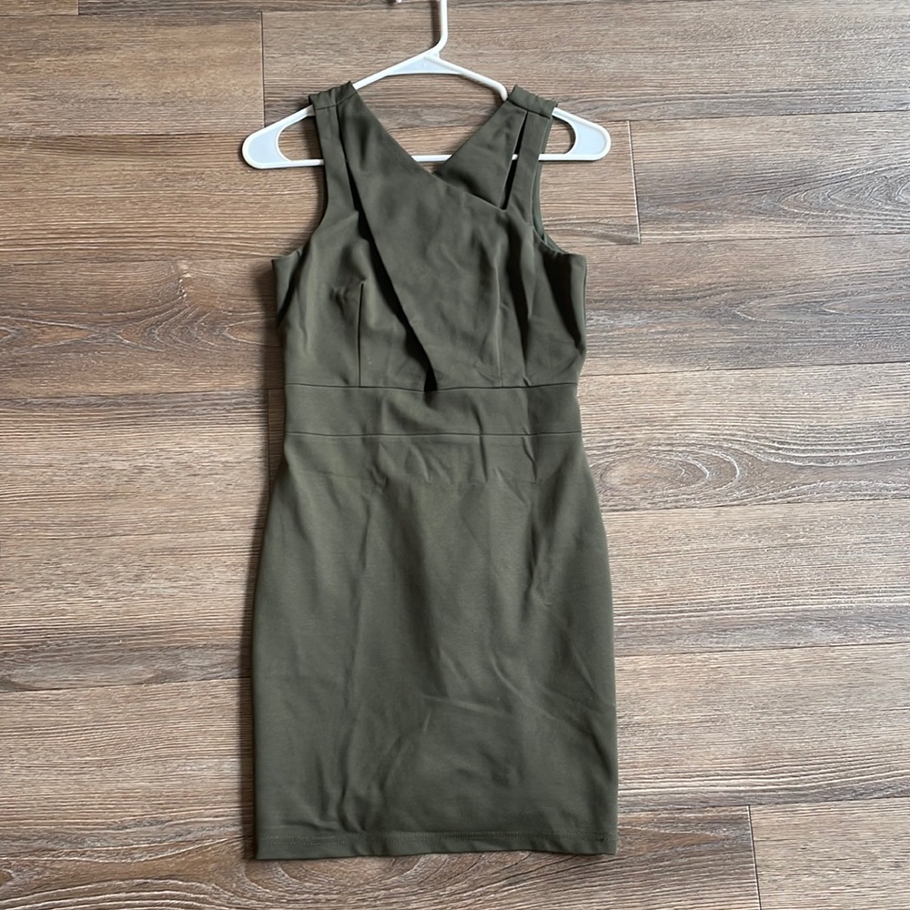 Ali & Jay Cutout Mini Dress in Green - Size S